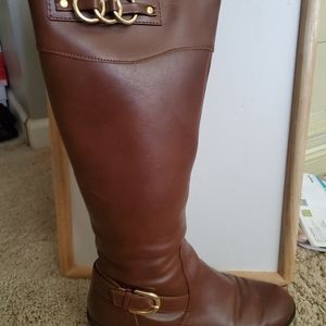 Brown Leather riding boots